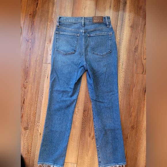 Madewell Slim Demi-Boot Jeans Size 25 - Picture 12 of 12
